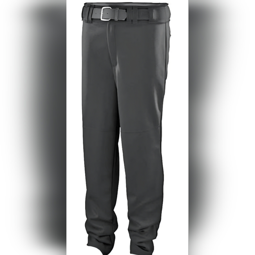 Augusta Series Open Bottom Baseball/Softball Pants Black Adult 2XL NWOT BK-3002